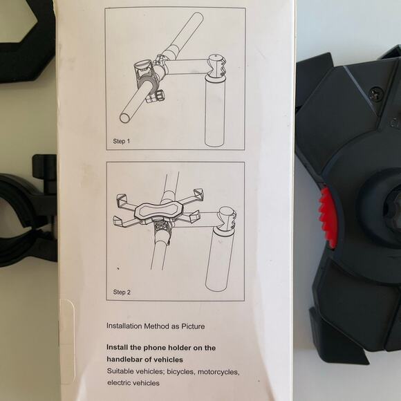 Multi-size Support Phone Holder, Black - Picture 9 of 10